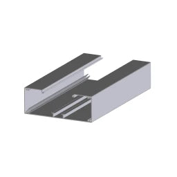 GGK BRA3 Alu Brüstungskanal Unterteil H=62 B=170mm, natureloxiert   – 12754