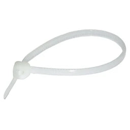 HAUPA Kabelbinder, Nylon, Farbe natur 100 x 2,5mm, 100 Stk.   – 262502