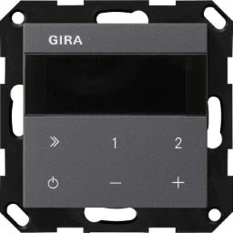 GIRA UP-Radio IP System 55 Anthrazit  – 232028