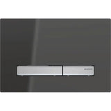 GEBERIT GE Betaetigungsplatte Sigma50 2-Mengen Rauchglas verspiegelt, square   – 115.788.SD.2