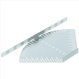 OBO Bogen, winkelverstellbar horizontal 60x5 00 Stahl bandverzinkt  – 6037110