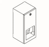 KWC AUSTRIA KWC Rodan WC-Doppelrollenhalter für AP-Montage, 144 x 301 x 138mm  – 2000090072