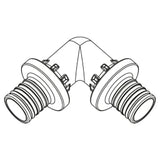 REHAU REHAU Winkel RAUTITAN PX 16 - 16, 90 Grad  – 11600211001