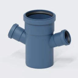 POLOPLAST PO Doppelabzweig POLO-KAL NG DN 110/50/67Grad   – 02260