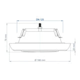 POLOPLAST PO Abluftventil POLO-KWL DN 125   – 02919