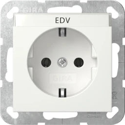 GIRA SCHUKO BSF System 55 Reinweiß  – 445703