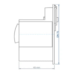 POLOPLAST PO Konstantvolumenregler POLO-KWL DN 75   – 03052