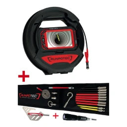 RUNPOTEC RC3 Kamera - 15m + RUNPOSTICKS Comfort für Rohrinspektion von bis zu 15 m  – 11149