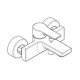 KLUDI Kludi Zenta SL Wannenfüll-u.Brausem. eigensicher   – 486700565