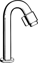 HANSA Hansa Lux Standventil verchromt   – 0093 8101