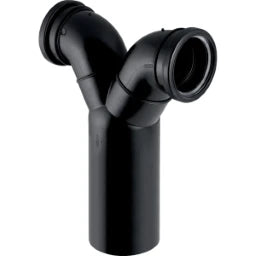 GEBERIT GE PE Doppelbogen f.Wandkl. 90 Gr. senkr.Montage d 90/110 mm 367923   – 367.923.16.1