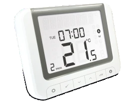 SALUS Digit. program. Funk-Raumth. batt. spez. für elektr. Heiz.  (NEUTRAL)   – 115541