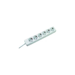 BACHMANN SELLY Steckdosenleiste 6-fach weiß 1,5m Zuleitung  – 381.241S