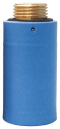 HUTTERER & LECHNER HL42B.MS Baustopfen m. MS-Gewinde 1/2" blau   – HL42B.MS