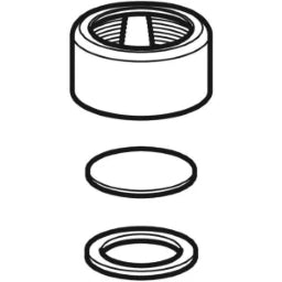 GEBERIT GE Verschraubung 1 Zoll weiss 252888   – 252.888.11.2