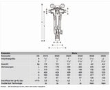 RESIDEO Resideo Hauswasser-Feinfilter F76S 0,1mm, bleifrei, Tülle 1 1/2", MS-Tasse  – F76S-11/2LFAAM
