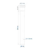 POLOPLAST PO Steckmuffenrohr POLO-KAL NG DN 32/250   – 02001