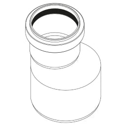 REHAU RAUPIANO PLUS Übergangsrohr DN 125/110  – 11206141001