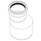 REHAU RAUPIANO PLUS Übergangsrohr DN 125/110  – 11206141001