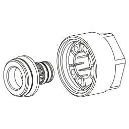 REHAU REHAU Klemmringverschraubung für RAUTITAN flex 20 x 2,8  – 12663621003