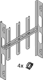 GEBERIT GE Huter Montagelement UP-Armaturen f. UP-Mischer, Thermost., Absperrventil   – HU-UPA5020-M