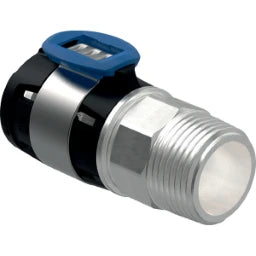 GEBERIT GE FlowFit Uebergang gerade AG SiBr d20mm x R3/4, vernickelt   – 619.481.22.1