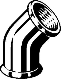 VIEGA Viega Bogen 45 Grad 3120 in Rp1/2 Rotguss  – 320 690