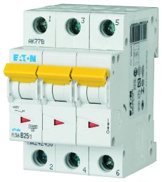 EATON LS-Schalter 10kA C 25A/3pol  3TE   – 242476