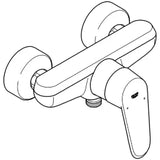 GROHE Grohe Eurodisc Cosmopolitan Brause-Batterie, chrom   – 33 569 002