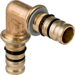 GEBERIT GE Mepla Winkel Messing 90 Gr. d26mm   – 613.271.00.5