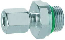 GOK RUA Verschraubung GELRB 10 x G3/8 kurz mit O-Ring   – 13 066 05