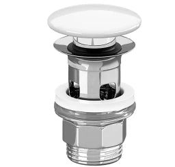 VILLEROY&BOCH V&B Push-Open Ventil Zubehör Ventilabdeckung aus Keramik weiß  – 8L033401