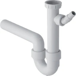 GEBERIT GE Fertigablauf 1teilig in PP d40mm x G1 1/2 weiss   – 152.713.11.1