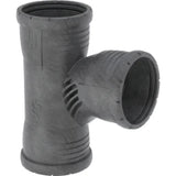 GEBERIT GE Silent-Pro Carve Abzweig 87,5 Gr. d90/90mm, 3 Muffen  – 393.442.14.1