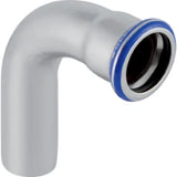 GEBERIT GE Mapress Edelstahl Bogen mit Einschubende 90 Gr. d88,9mm  – 33310