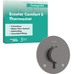HANSGROHE HG Thermostat UP Ecostat Comfort S Fertigset 2 Verbraucher BBC  – 33715340