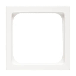 BUSCH-JAEGER Zwischenplatte zur Aufnahme von 50x50mm div. Flächenprogramme, studioweiß   – 2CKA001710A3522