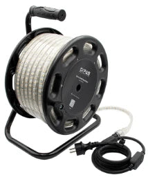 GIFAS FlexLED 25M Doppelseitig leuchtendes LED-Lichtband auf Kabelrolle  – 841060
