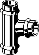 VIEGA Viega T-Stück mit SC Profipress 2418 in 22x15x22mm Kupfer   – 292 027