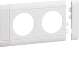 HAGER Blende 2-fach STD OT 80mm vw  – GB080209016