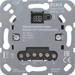 GIRA S3000 RTR-Eins.u.Fühleranschluss Einsatz   – 539500