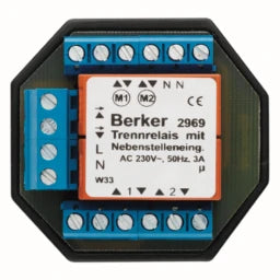 BERKER Trennrelais-Einsatz TR2S 2fach Up  – 2969