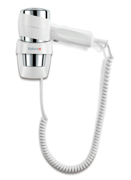 Haarfön mit Wandhalterung 1600W ein/aus Druckschalter weiß – 961131