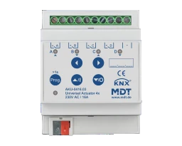 MDT KNX Schalt-/Jalousieaktor 4/2fach 16 A REG   – AKU-0416.03