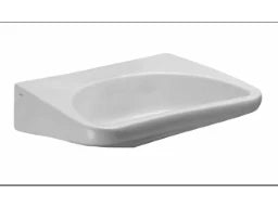 LAUFEN Laufen Rehab Waschtisch 66cm weiß mit Hahnloch   – H8106030001041