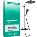 HANSGROHE HG Showerpipe Raindance Alive S Puro 300 1jet mit Ecostat Element MSW  – 24592670