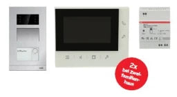 ABB Zweifamilienhaus Set Video 4,3" Aufputz  – 2TMA220101N0005