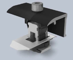 K2 SYSTEMS K2 Endklemme 25-40 mm, Schwarz eloxiert  – 2004545
