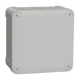 SCHNEIDER ELECTRIC Mureva BOX, Abzweigdose, Drückplatte 6xM 16/20, 105x65x55mm  – ENN05083
