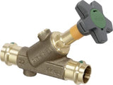 VIEGA Viega Schrägsitzventil mit SC Easytop 2237.5 in 18mm Rotguss   – 756 871